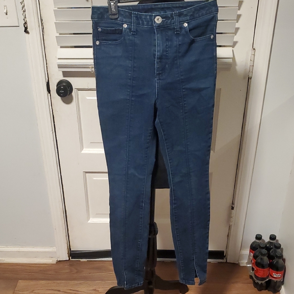 INC International Concepts Blue Skinny Jeans Classic Style